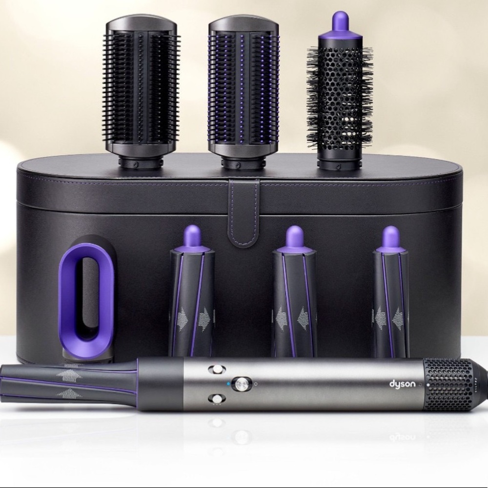 Purple Dyson Airwrap - LONG BARRELS - RARE limited edition - PERFECT CONDITION
